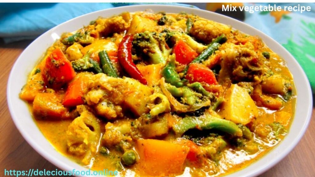 Mix Vegetable Recipe